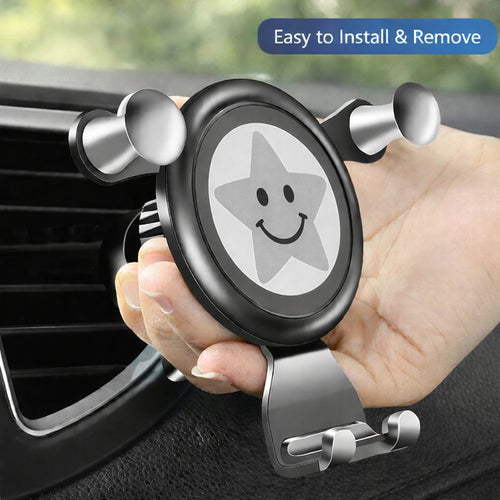 Schwerkraft-Handyhalterung für das Auto-Lüftungsgitter