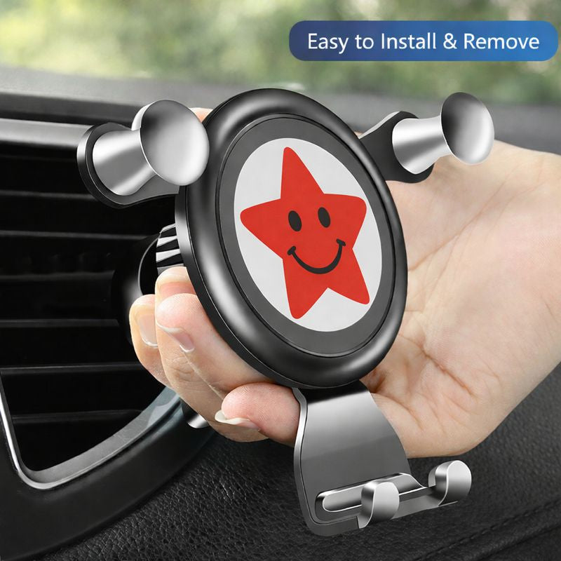 Schwerkraft-Handyhalterung für das Auto-Lüftungsgitter