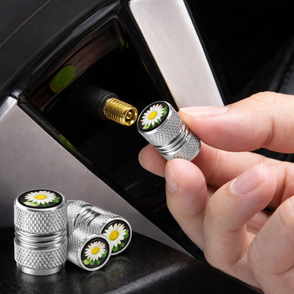 Aluminum Alloy Tire Valve Caps(Set of 4)