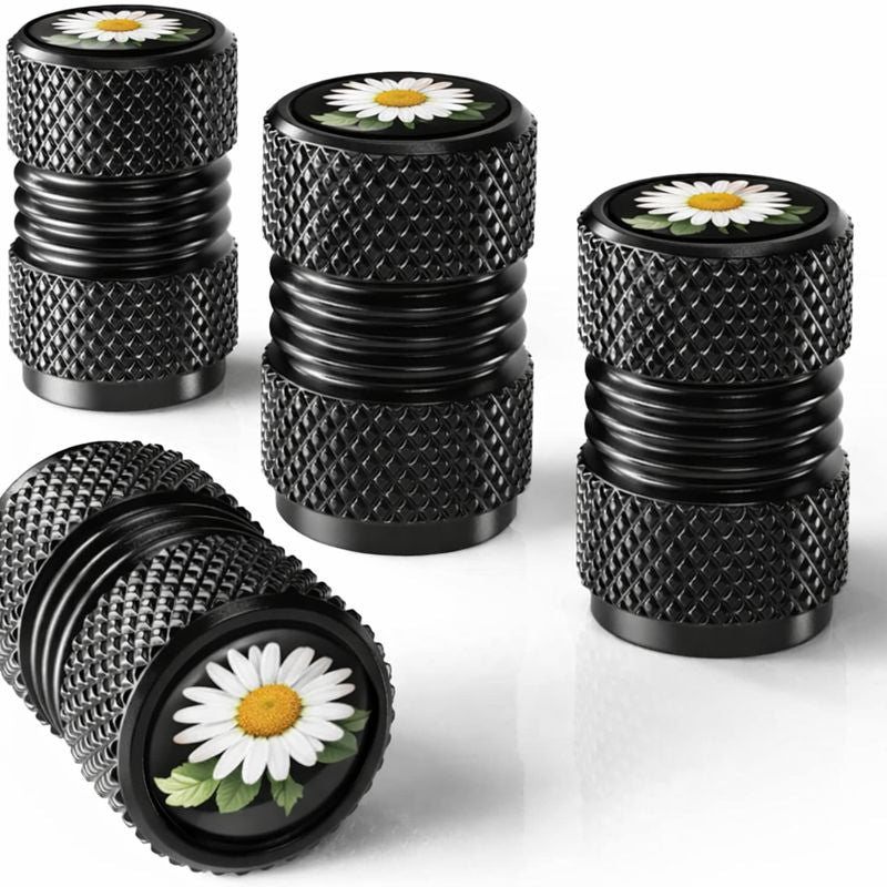 Aluminum Alloy Tire Valve Caps(Set of 4)