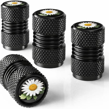 Aluminum Alloy Tire Valve Caps(Set of 4)